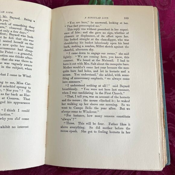 1894 Antique Book: A Singular Life by Elizabeth Stuart Phelps, Grosset & Dunlap - Picture 6 of 12